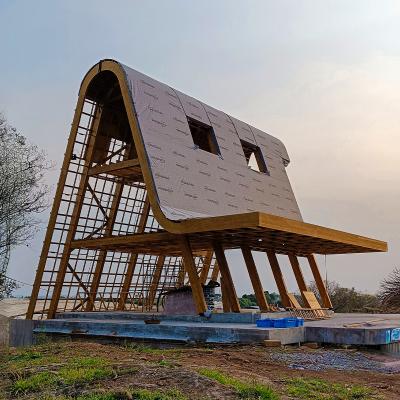MOZZAFFIATO: A hybrid structure combining Glulam and steel 