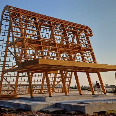 MOZZAFFIATO: A hybrid structure combining Glulam and steel 