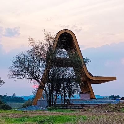 MOZZAFFIATO: A hybrid structure combining Glulam and steel 