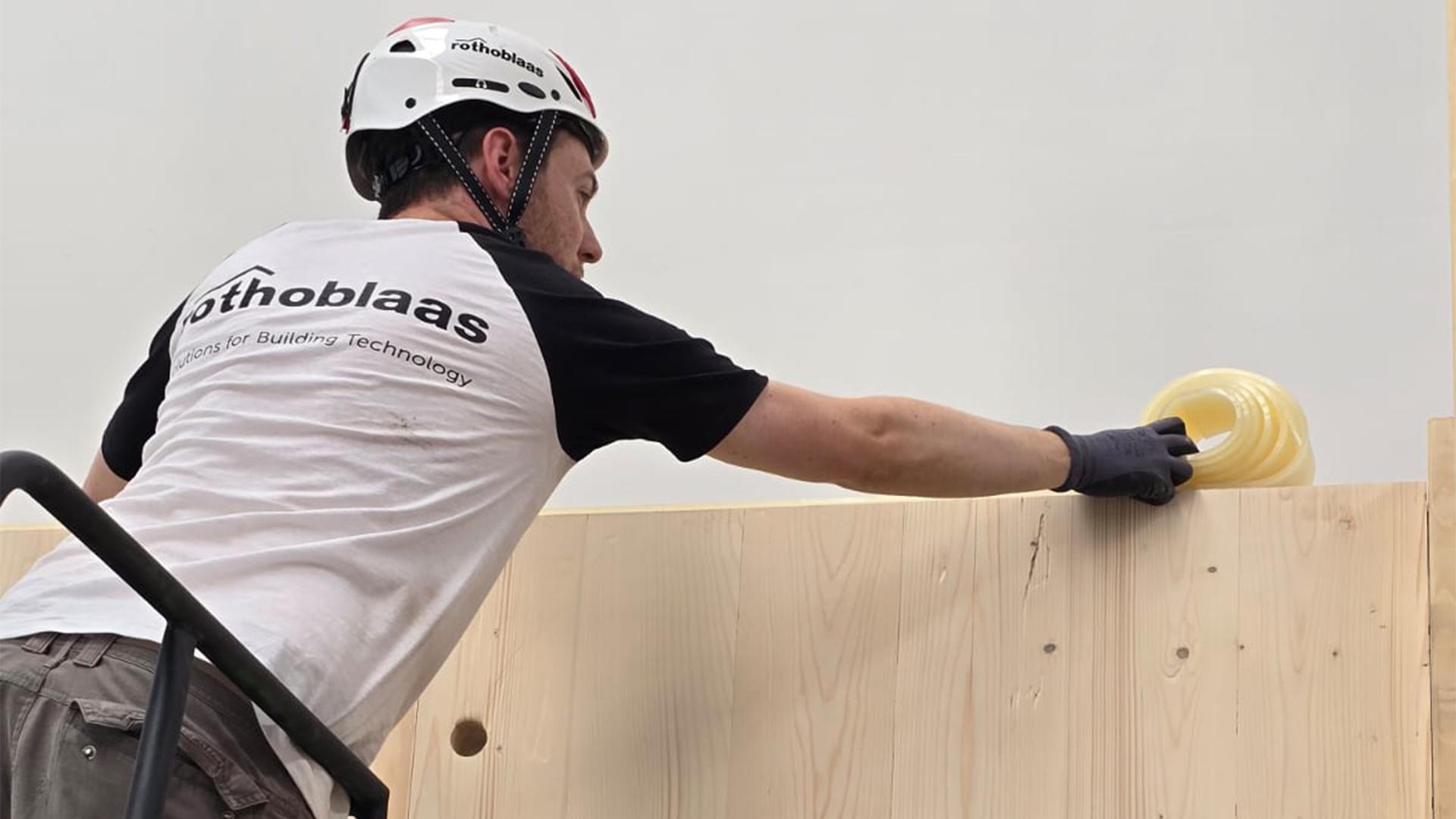 The first building with load-bearing walls made of CLT panels in Mexico 