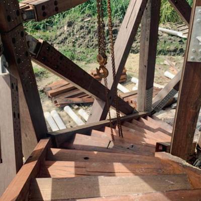Hardwoods and screws: Ironwood in the Tri Hita Karana Tower 
