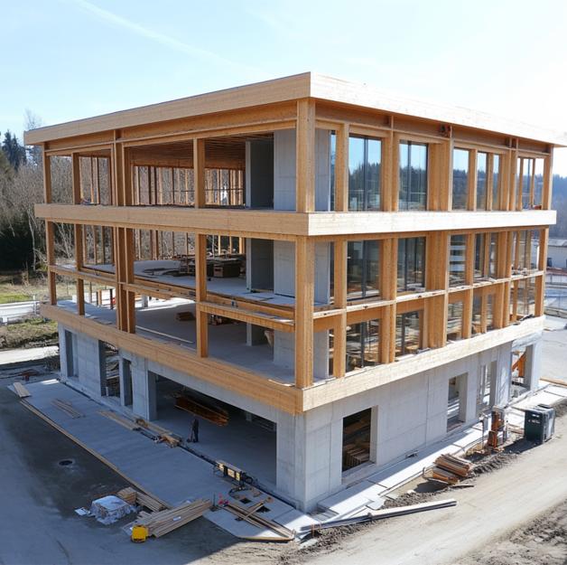 prefabricated connections for timber buildings 