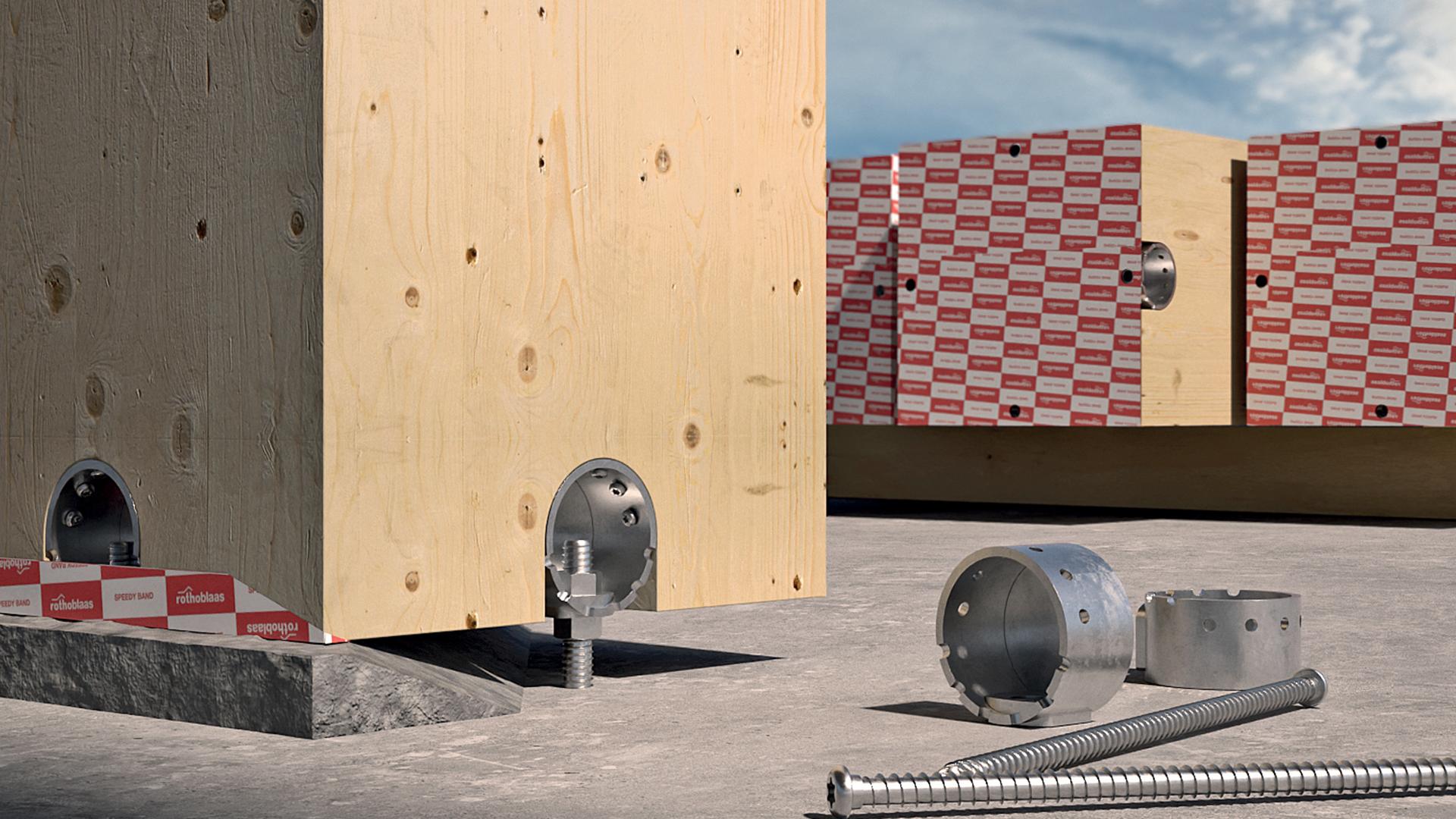 prefabricated connections for timber buildings