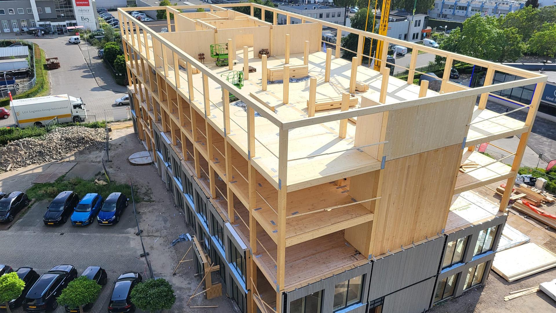 Prefabricated modular buildings - Campus Hambaken 