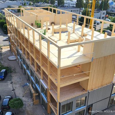 Prefabricated modular buildings - Campus Hambaken 