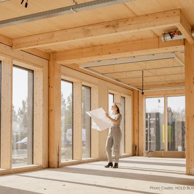 Prefabricated modular buildings - Campus Hambaken 