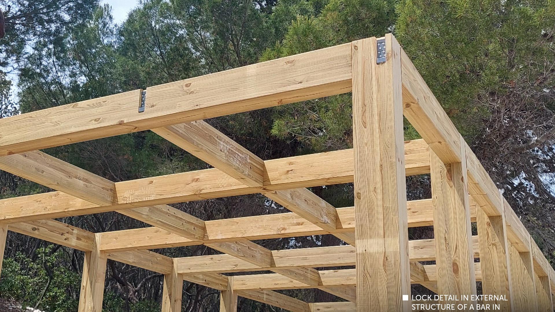 Corrosion-resistant timber beam connectors