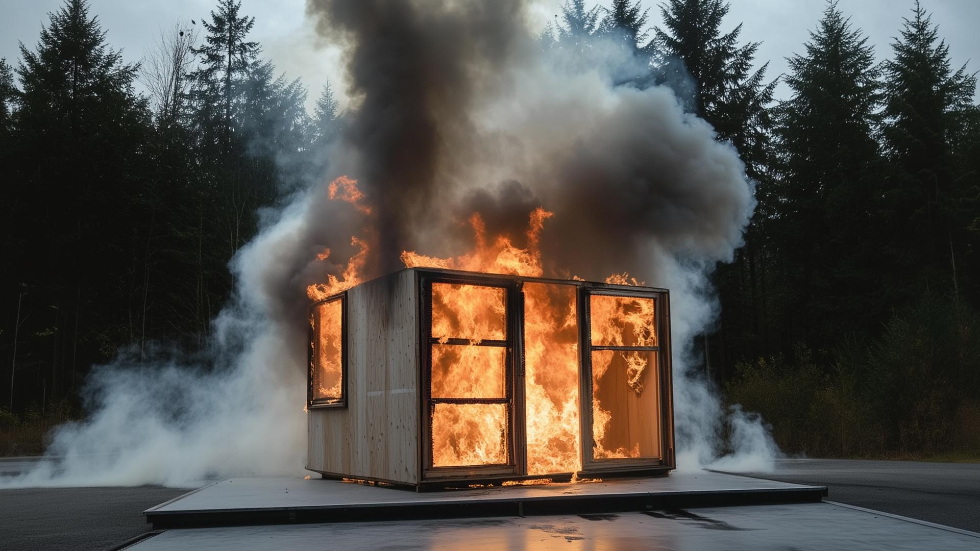 Timber fire resistance 