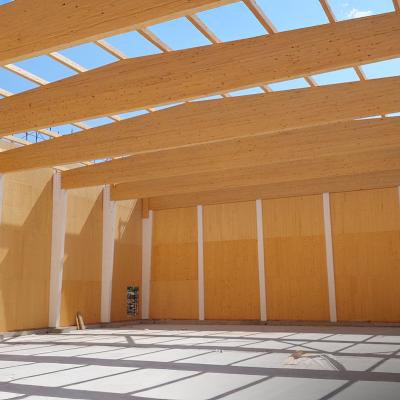 Large timber buildings in Italy