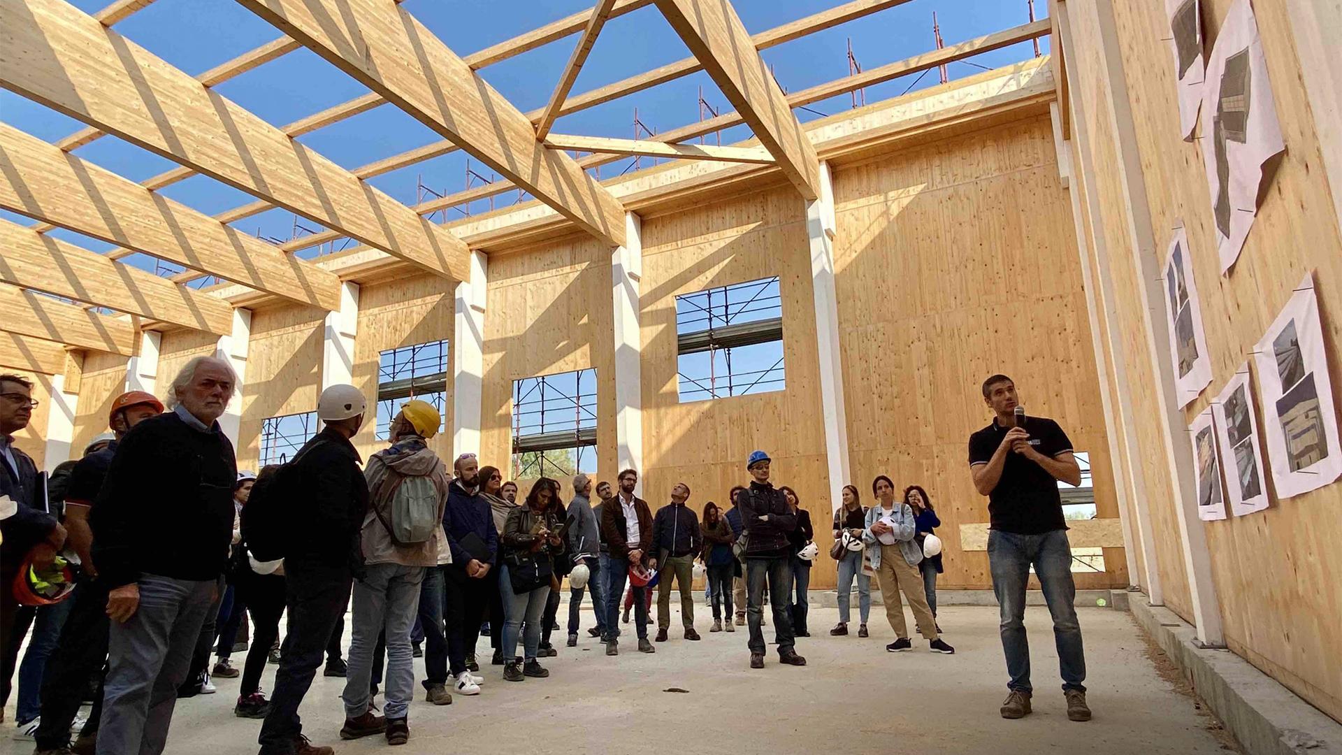 Timber school by Cisanova