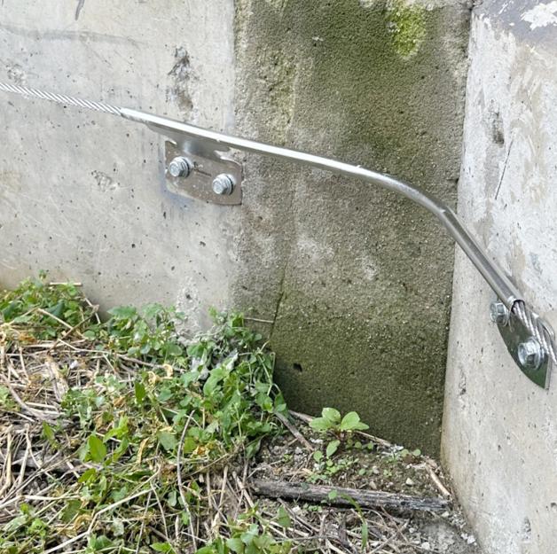 PATROL lifeline: 500 metres of protection for a concrete terracing 
