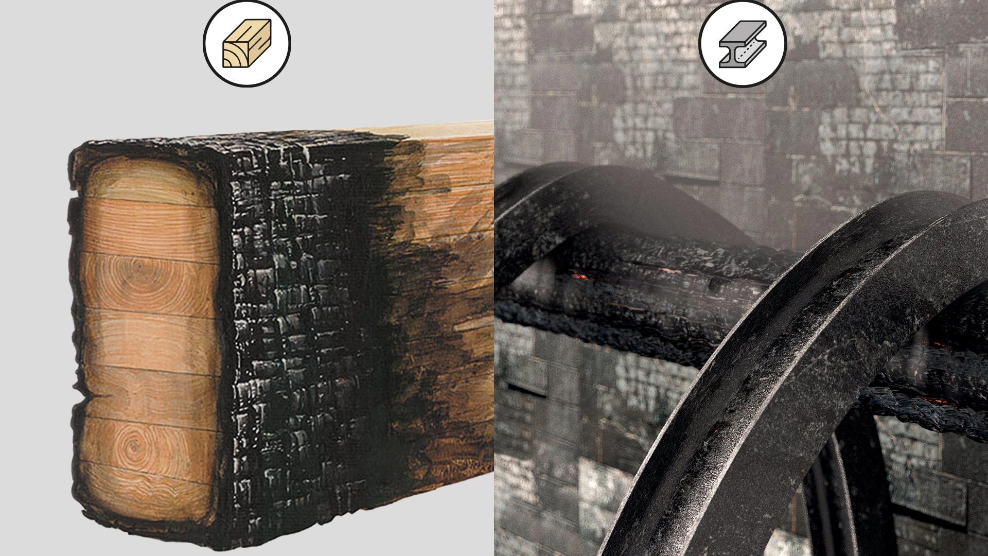 Fire resistance in timber structures