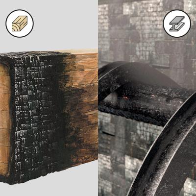 Fire resistance in timber structures