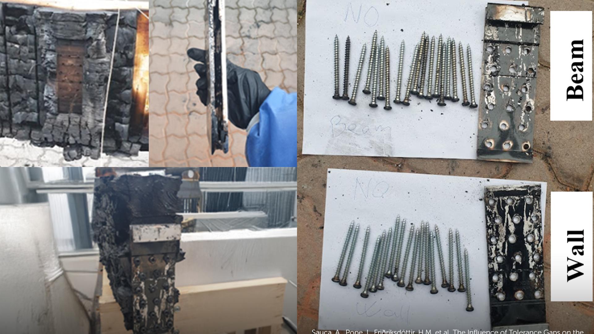 Fire resistance in timber structure