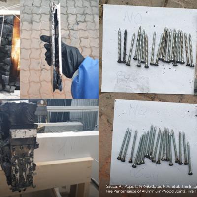 Fire resistance in timber structure