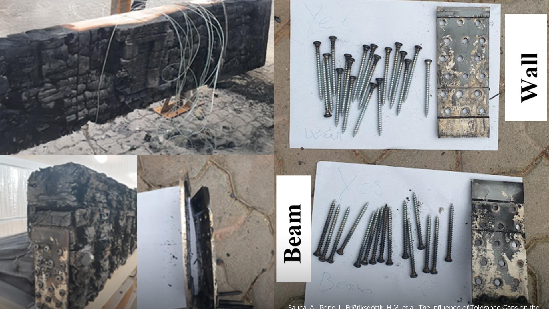 Fire resistance in timber structure
