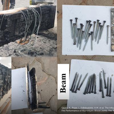 Fire resistance in timber structure