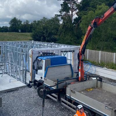 Esempio di casa in steel framing