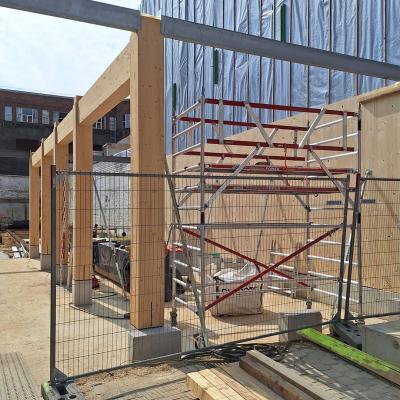 Montaggio case in X-LAM: supporto temporaneo GIRAFFE