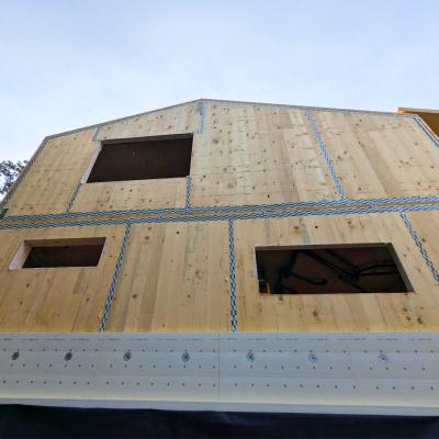 Isolamento acustico per edifici prefabbricati in X-LAM