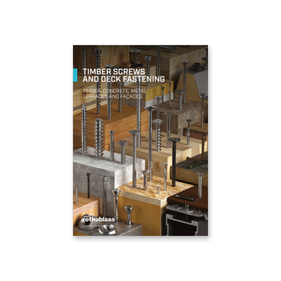 TIMBER SCREWS AND DECK FASTENING - 2023