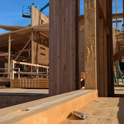  Prefabricated frame assembly for high-efficiency construction sites