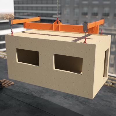 Rothoblaas-RAPTOR-lifting-cross-laminated-timber-solid-timber-glulam-beams-construction-site