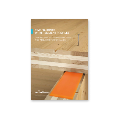 TIMBER JOINTS WITH RESILIENT PROFILES