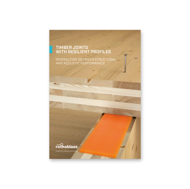 TIMBER JOINTS WITH RESILIENT PROFILES