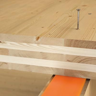  Timber joint with resilient profile for acoustic and structural performance in mass timber construction