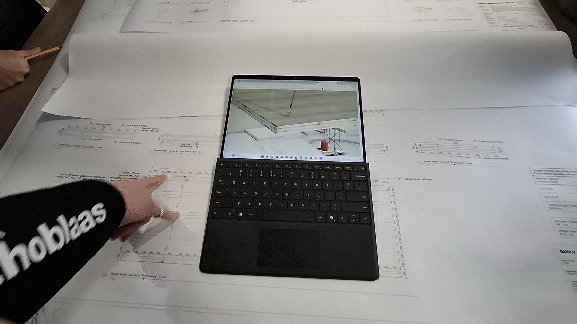 Technical review meeting with construction drawings for EXPO 2027 Belgrade timber structures