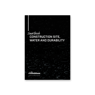 SMARTBOOK CONSTRUCTION SITE, WATER AND DURABILITY